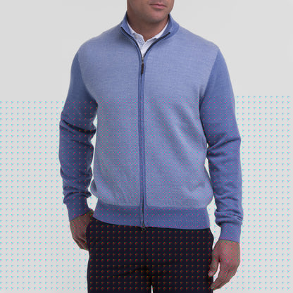 HEATHERED BLUE